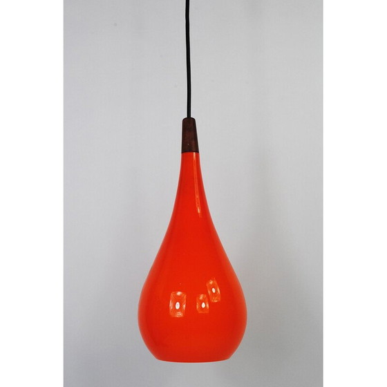 Image 1 of Lampe pendante vintage en forme de goutte d'eau par Holmegaard, 1960s