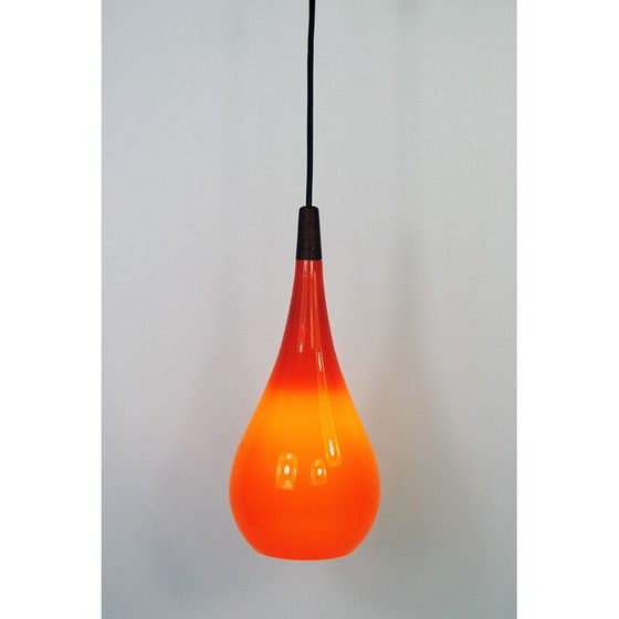 Image 1 of Lampe pendante vintage en forme de goutte d'eau par Holmegaard, 1960s