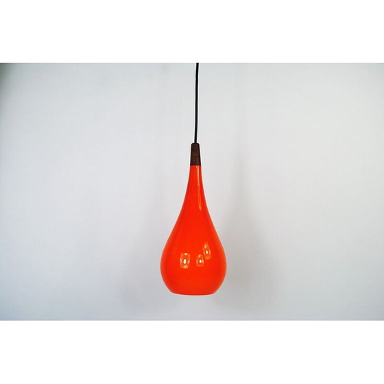 Image 1 of Lampe pendante vintage en forme de goutte d'eau par Holmegaard, 1960s