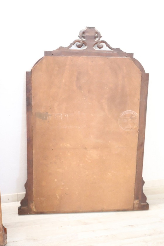 Image 1 of Armoire en bois avec miroir, début du 20e siècle