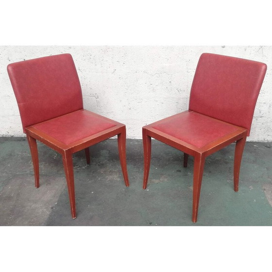 Image 1 of Chaise vintage en bois massif par Didier Gomez pour Ligne Roset