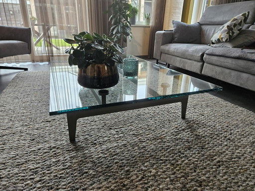 Table basse en verre