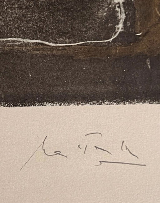 Hans Falk, Lithographie signée et numérotée au crayon, Penthouse, Suisse 1982