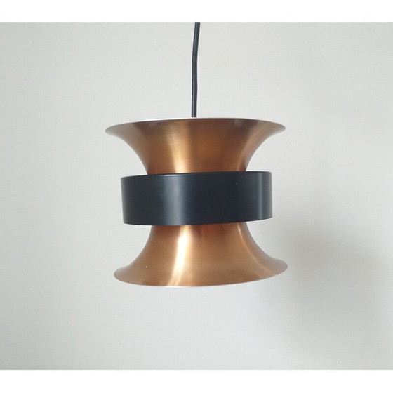 Image 1 of VEB Mettaldrücker Halle, lampe à suspension vintage, 1970