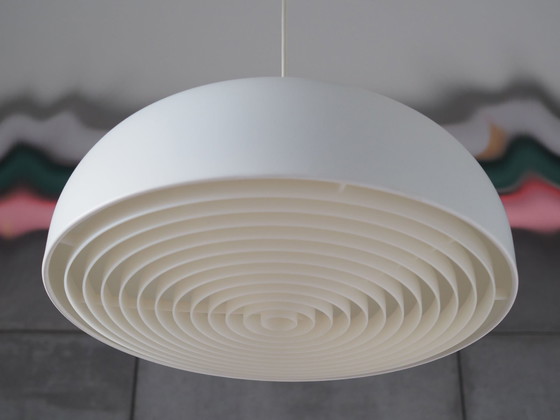 Image 1 of Lampe suspendue blanche, Design danois, Production : Danemark