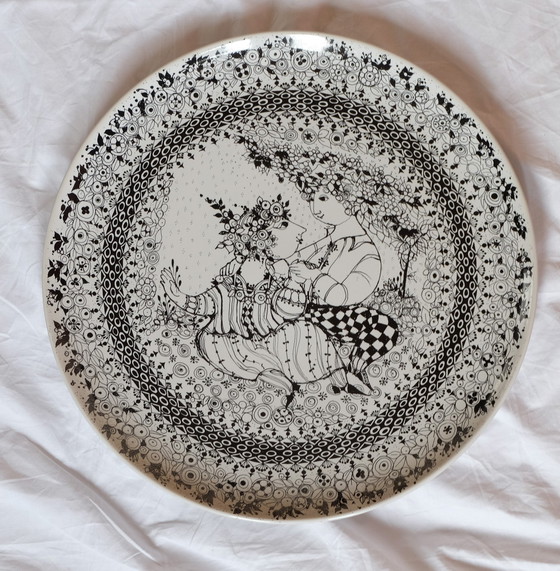 Image 1 of Rosenthal Studio Line 4 Assiette murale Bjørn Wiinblad "Les Saisons "Uk3Aeb