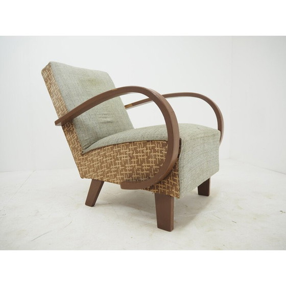 Image 1 of Fauteuil Vintage Art Déco, Tchécoslovaquie 1940s