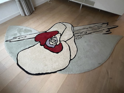 Tapis de Maarten Vrolijk, "Are You Angry" (Êtes-vous en colère)