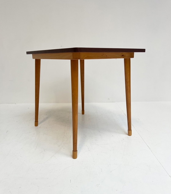 Image 1 of Table d'école Schilte avec plateau en formica, 1970's