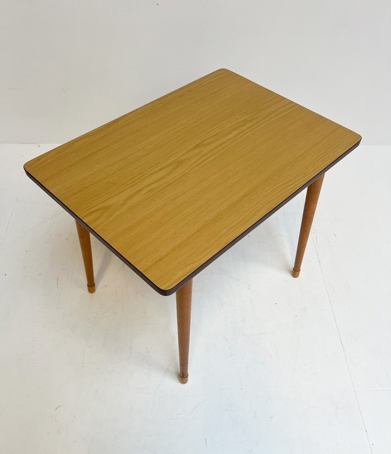 Image 1 of Table d'école Schilte avec plateau en formica, 1970's