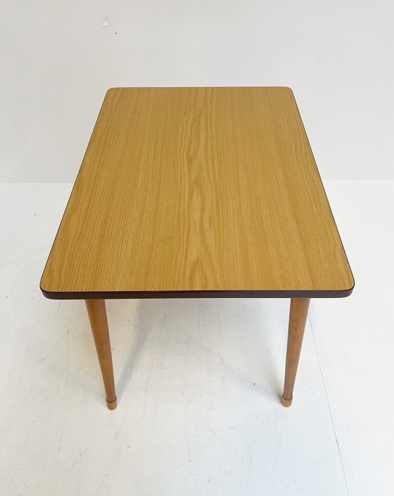 Image 1 of Table d'école Schilte avec plateau en formica, 1970's