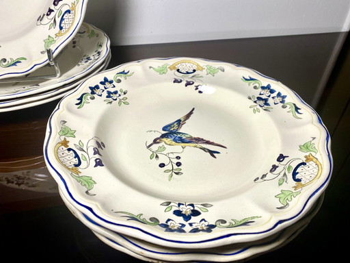 Longchamp Plates 5/2 Début 20ème.