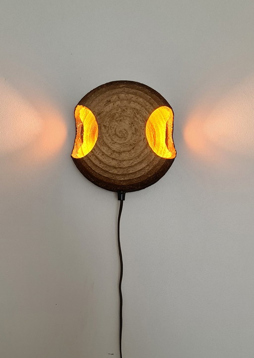 Lampe murale vintage Chamotte Clay