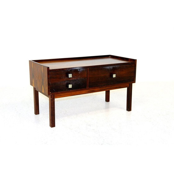 Image 1 of Commode vintage en palissandre et métal, Suède 1960