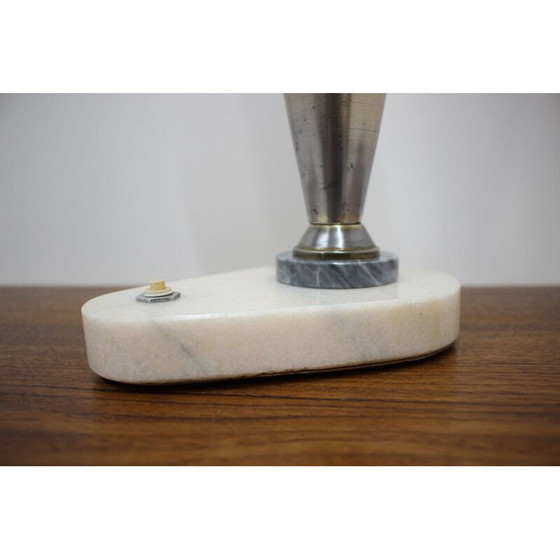 Image 1 of Lampe de table vintage en marbre, 1960
