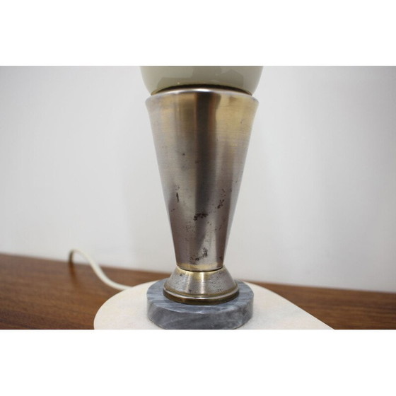 Image 1 of Lampe de table vintage en marbre, 1960