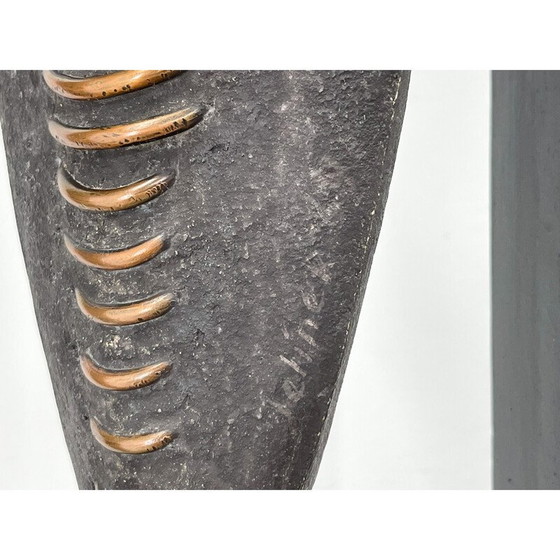 Image 1 of Séparateur vintage avec deux bancs en métal et bois par Jelínek, 1960