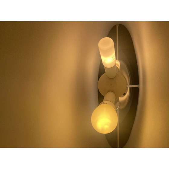 Image 1 of Lampe de table vintage 2850 en verre sablé par Daniela Puppa pour Fontana Arte, Italie 1991s