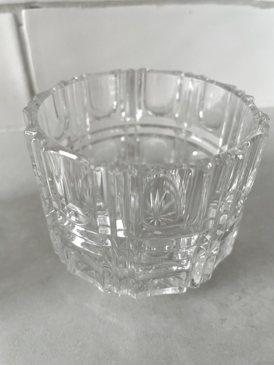 Image 1 of Pichet et pot en cristal