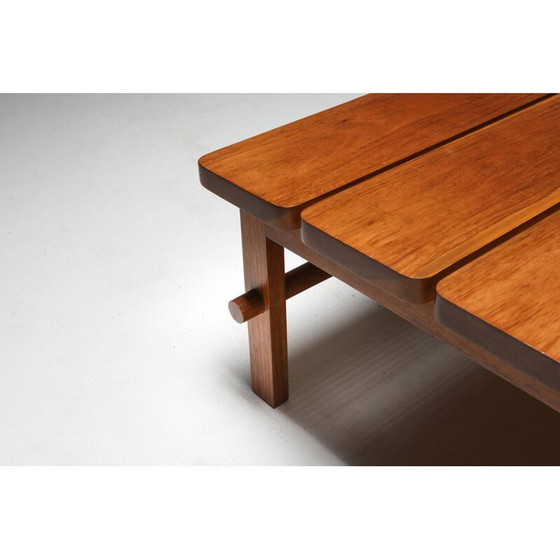 Image 1 of Table basse vintage en bois dur par Joaquim Tenreiro, Brésil 1960