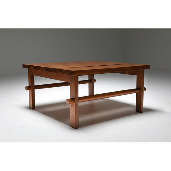Image 1 of Table basse vintage en bois dur par Joaquim Tenreiro, Brésil 1960