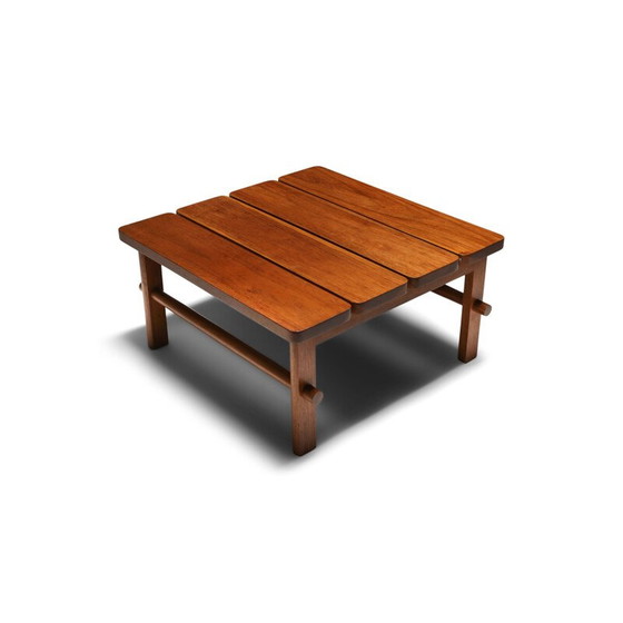 Image 1 of Table basse vintage en bois dur par Joaquim Tenreiro, Brésil 1960