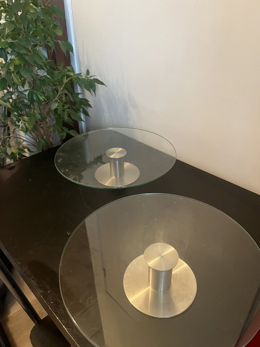 Etagère de 2 assiettes à gâteaux