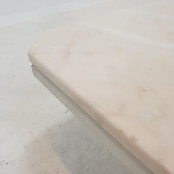 Image 1 of Table basse vintage en marbre, Italie 1970