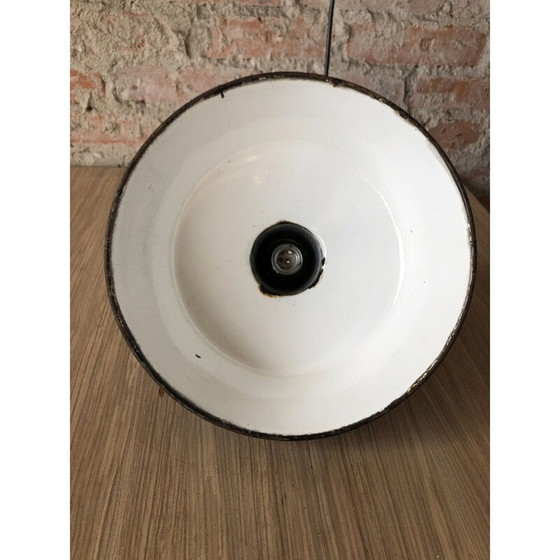 Image 1 of Lampe suspendue industrielle vintage de Wilkasy A23 1960s