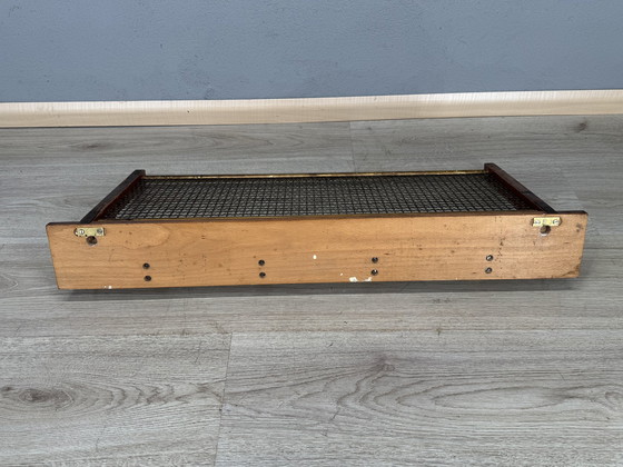 Image 1 of Retro Mid Century Art Deco Train Coat Stand