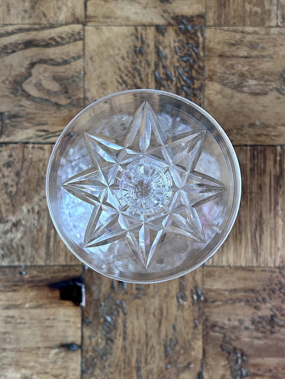 Image 1 of Coupes À Champagne En Cristal Val Saint Lambert 