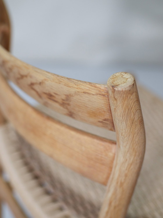 Image 1 of 6X Chaises de salle à manger Børge Mogensen Bm1 Chêne Danois Vintage