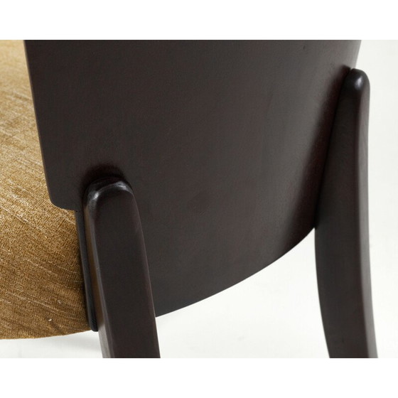 Image 1 of Ensemble de 4 chaises vintage modèle H 214 par Jindřich Halabala, Tchécoslovaquie 1930