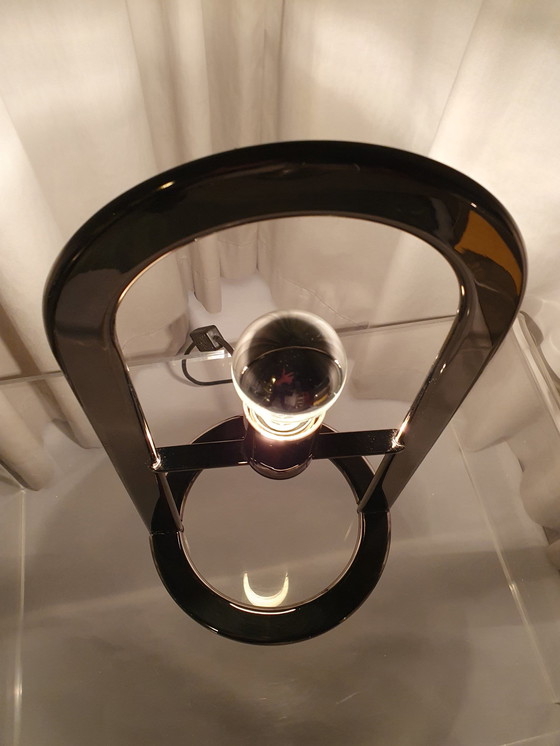 Image 1 of Lampe de table Arco chrome vintage années 80