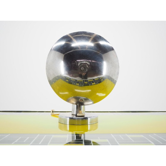 Image 1 of Lampe chromée vintage, Tchécoslovaquie 1920