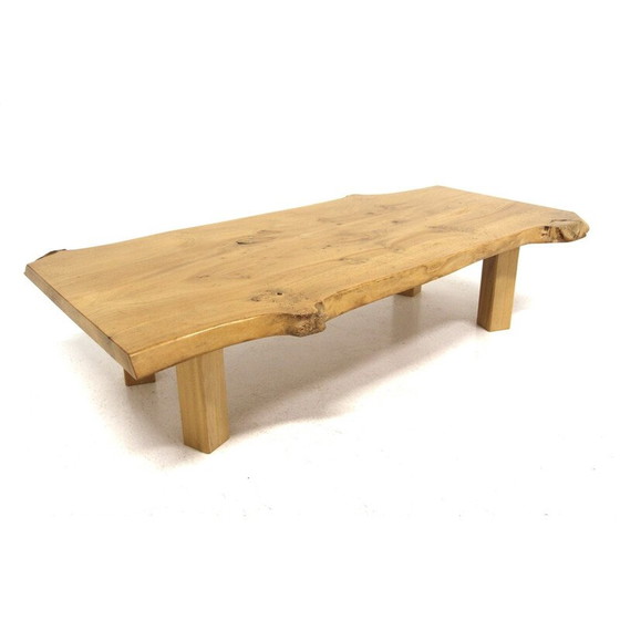 Image 1 of Table basse vintage en orme, Suède 1970