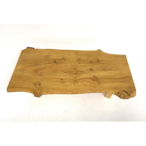 Image 1 of Table basse vintage en orme, Suède 1970