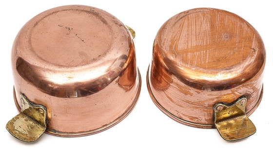 Image 1 of Paire De Faitouts En Cuivre