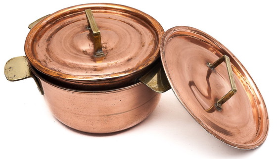 Image 1 of Paire De Faitouts En Cuivre