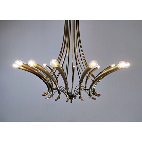 Image 1 of Lustre Vintage Italien 1950s