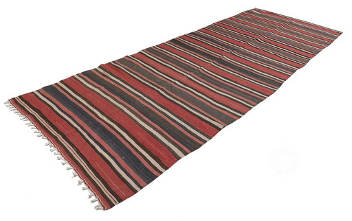 Original Modern Style Kilim Deko Design 410 X 145 Cm