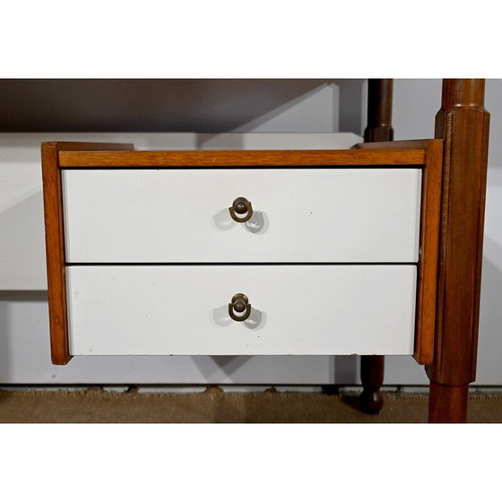 Image 1 of Bureau vintage en acajou et teck, 1960