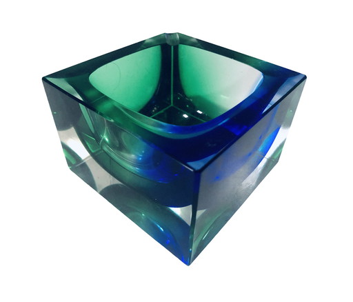 Cendrier Vintage • Vide Poche • Murano • Flavio Poli • 1960