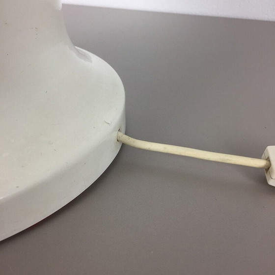 Image 1 of Lampe de table à ampoule italienne en verre - années 1970