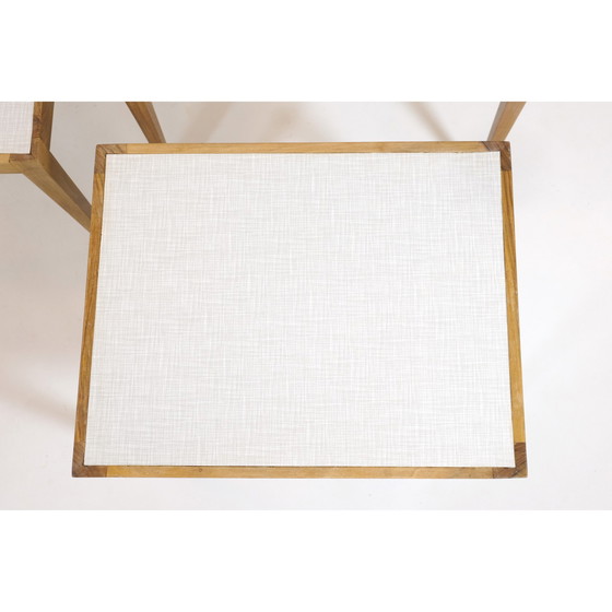Image 1 of Tables gigognes vintage en noyer, 1960