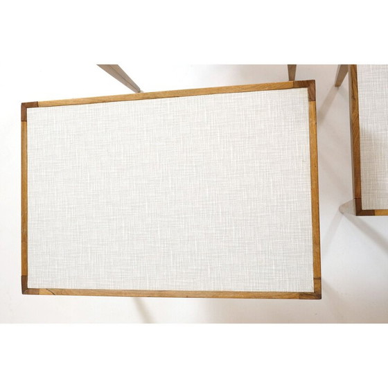 Image 1 of Tables gigognes vintage en noyer, 1960