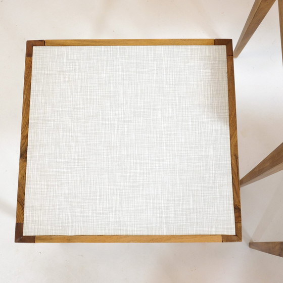 Image 1 of Tables gigognes vintage en noyer, 1960