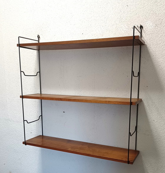 Image 1 of Rack mural Fifties avec trois étagères