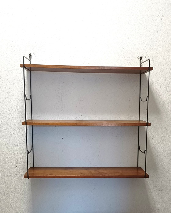 Image 1 of Rack mural Fifties avec trois étagères