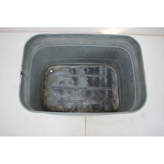 Image 1 of Chariot industriel vintage en métal pour Kovo Bzenec, Tchécoslovaquie 1950